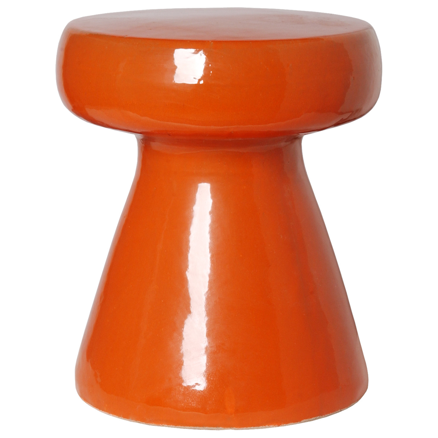 18 in. Mushroom Garden Stool