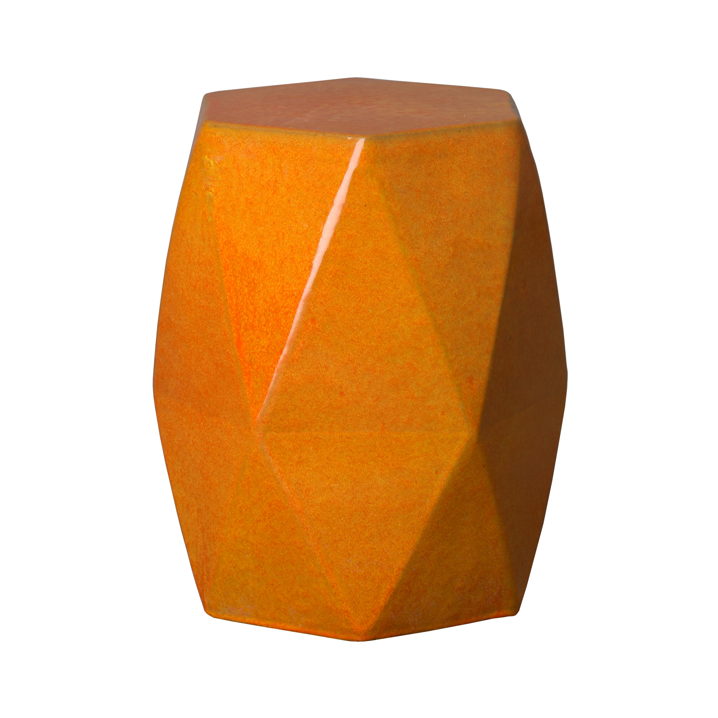 18 in. Brilliant Matrix Garden Stool