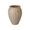 Wave 19 in. Tropical Sand Ceramic Planter