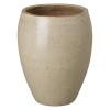 Arc 24 in. Tropical Sand Ceramic Planter