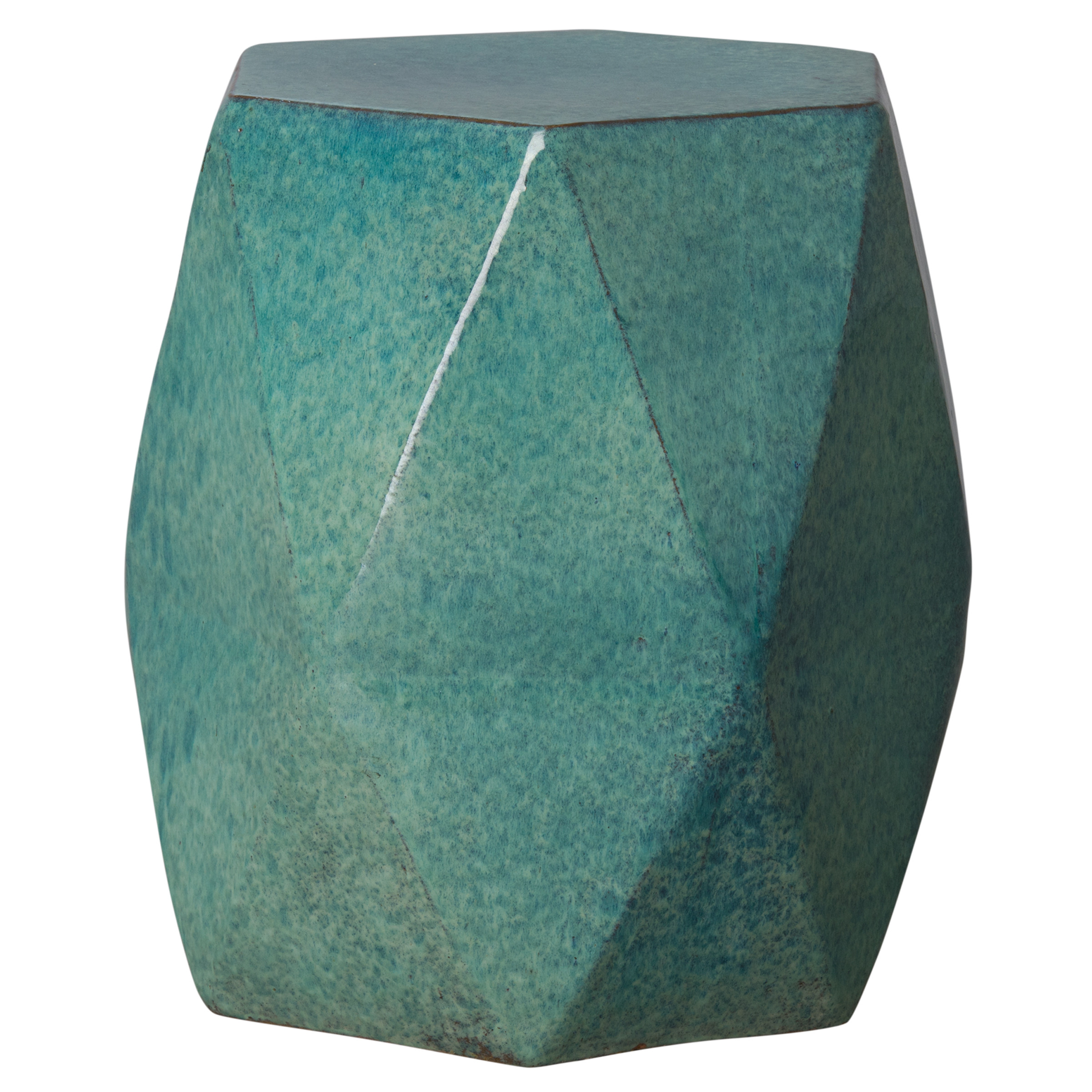 22 in. Brilliant Matrix Garden Stool