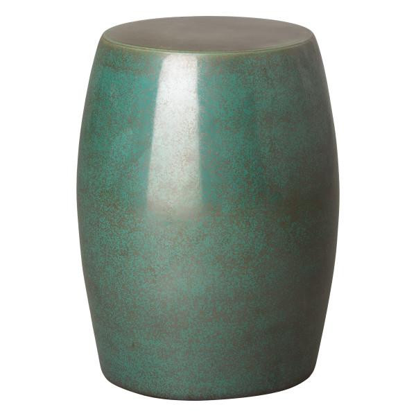 19 in. Smooth Round Garden Stool Emissary