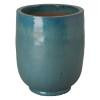 29 in. Round Ceramic Planter