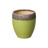 9"H Round Ceramic Planter