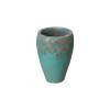 15 in. H Round Ceramic Planter