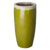 34 in. Tall Round Ceramic Planter