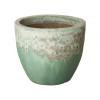 20 in. H Round Ceramic Planter