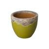 15.5 in. H Round Ceramic Planter