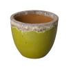 20 in. H Round Ceramic Planter