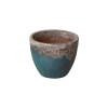 13.5 in. H Round Ceramic Planter