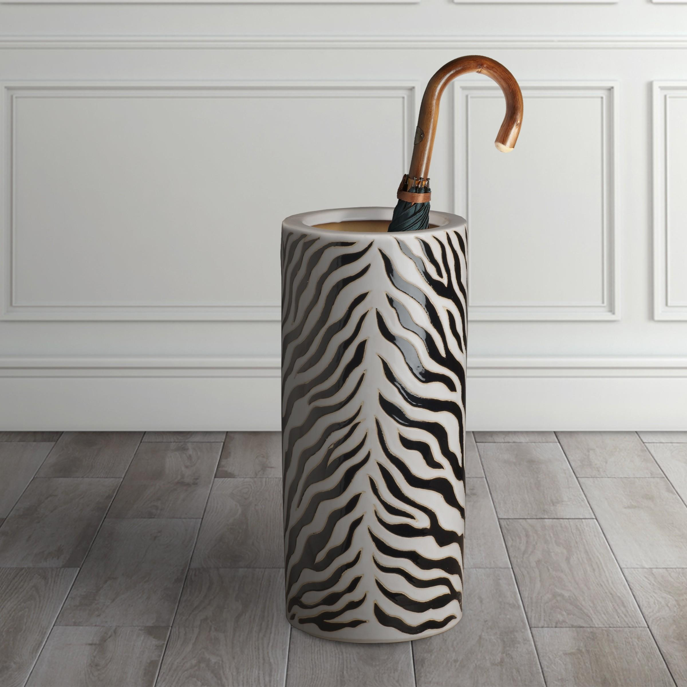 Zebra Umbrella Stand