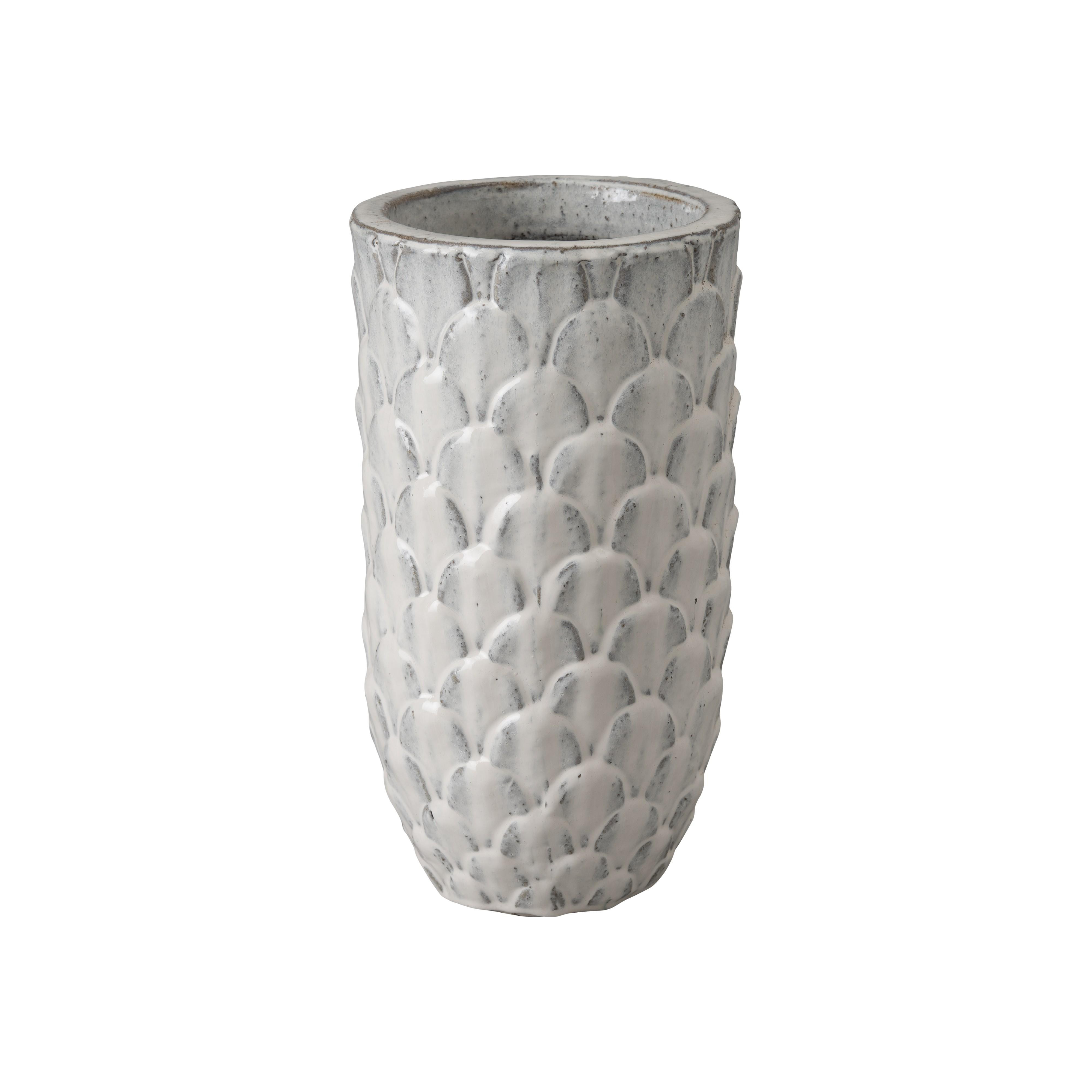 16 in. Pinecone Planter