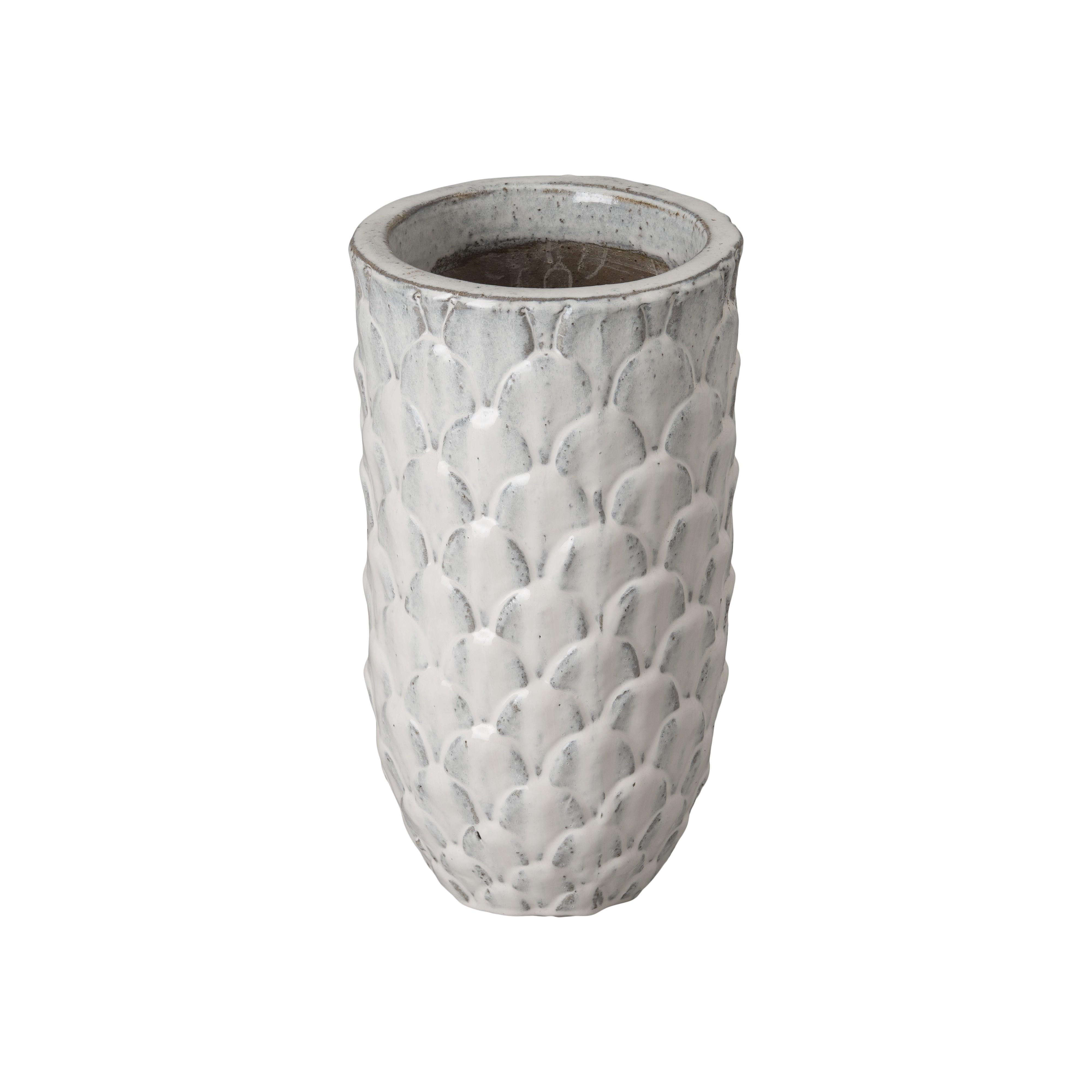 16 in. Pinecone Planter