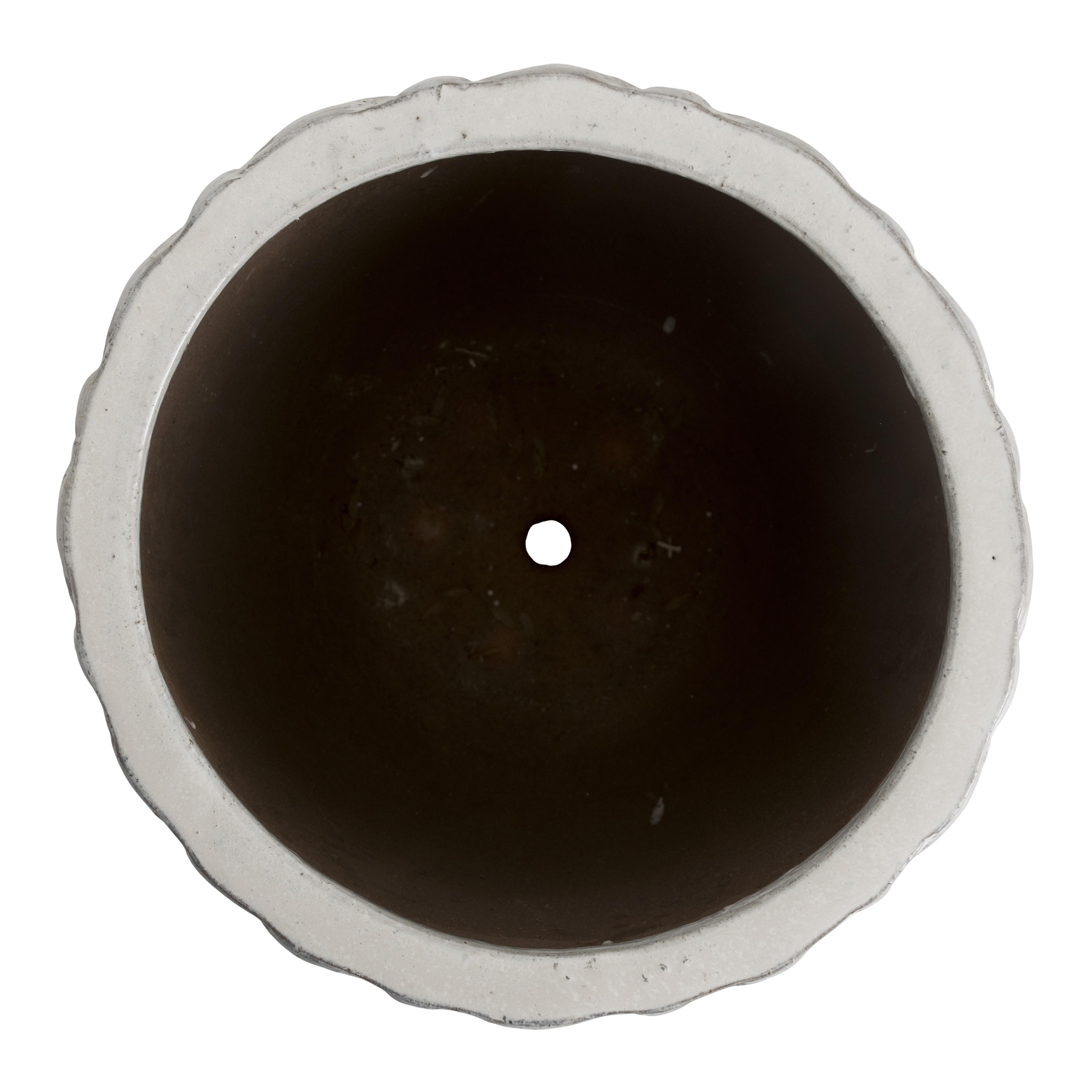 22 in. Pinecone Planter