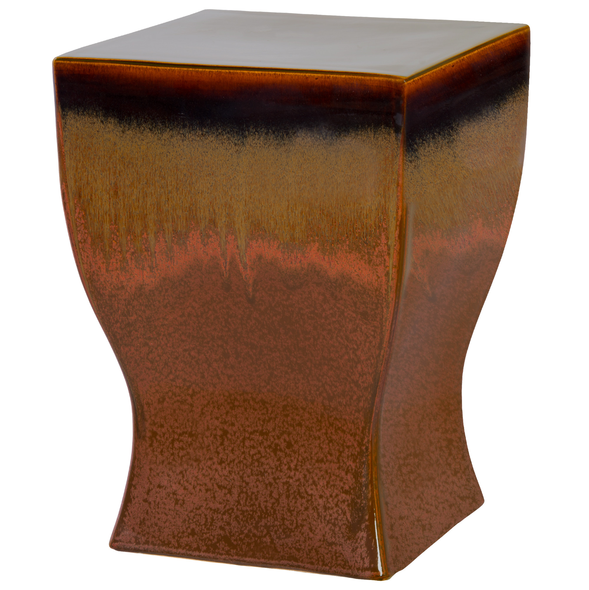 17.5 in. Square Garden Stool