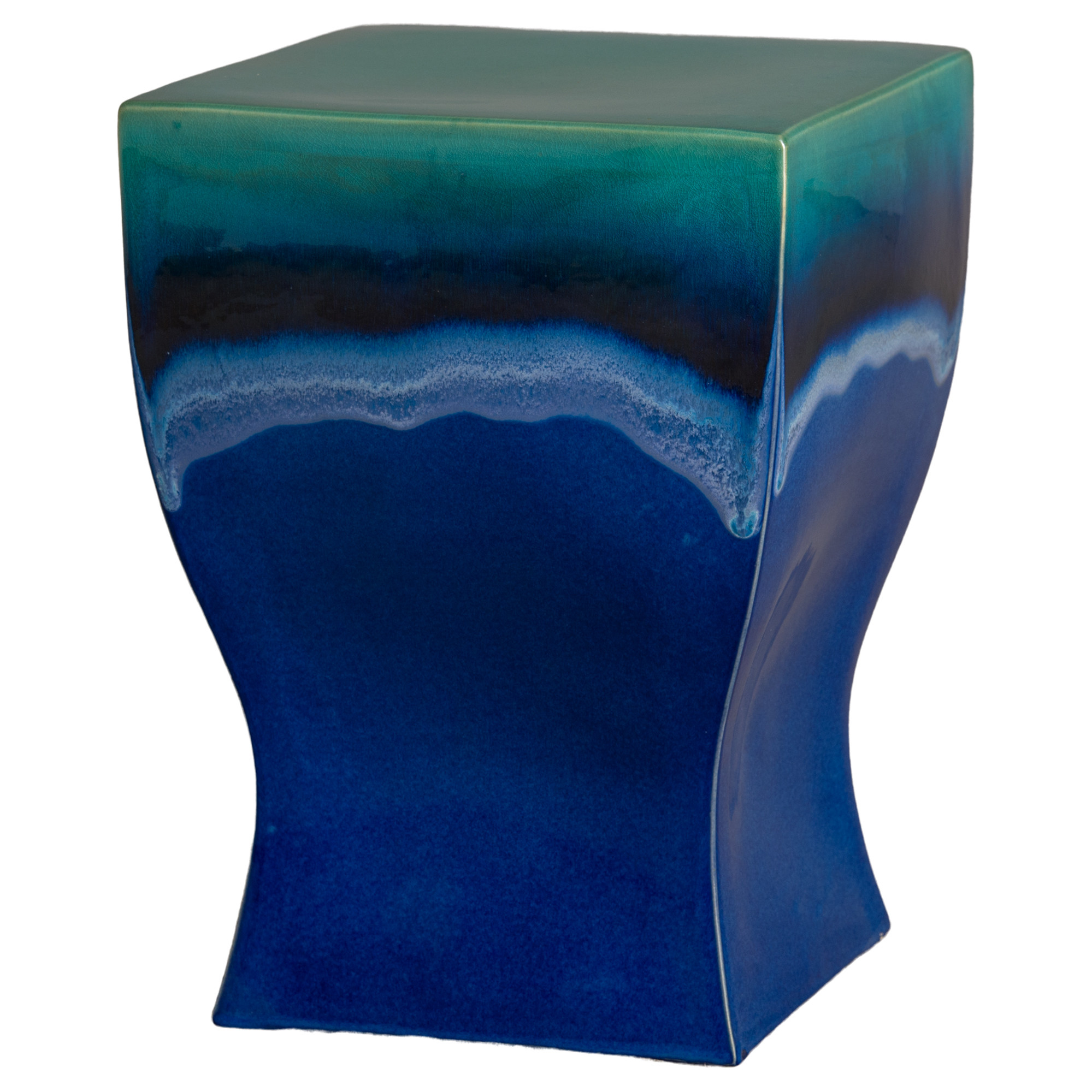 17.5 in. Square Garden Stool