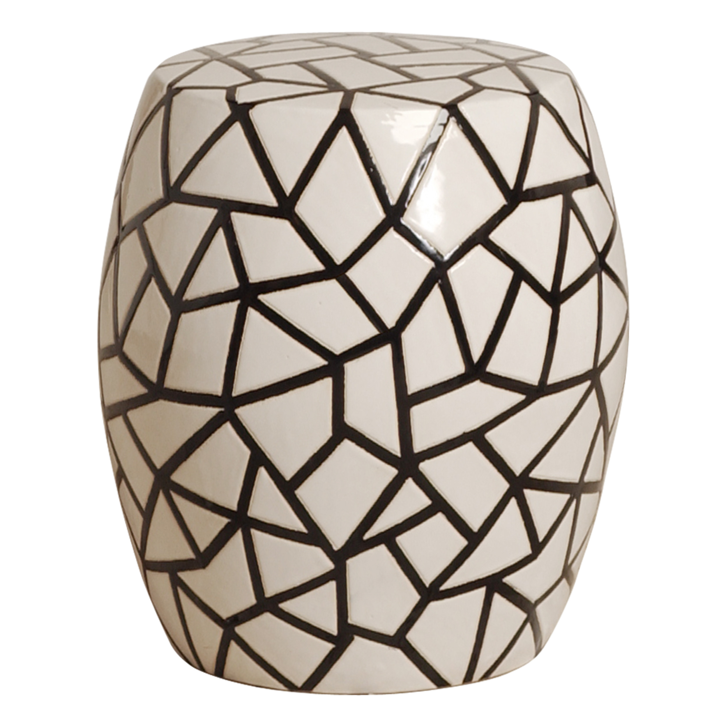 17 in. Ice Ray Garden Stool