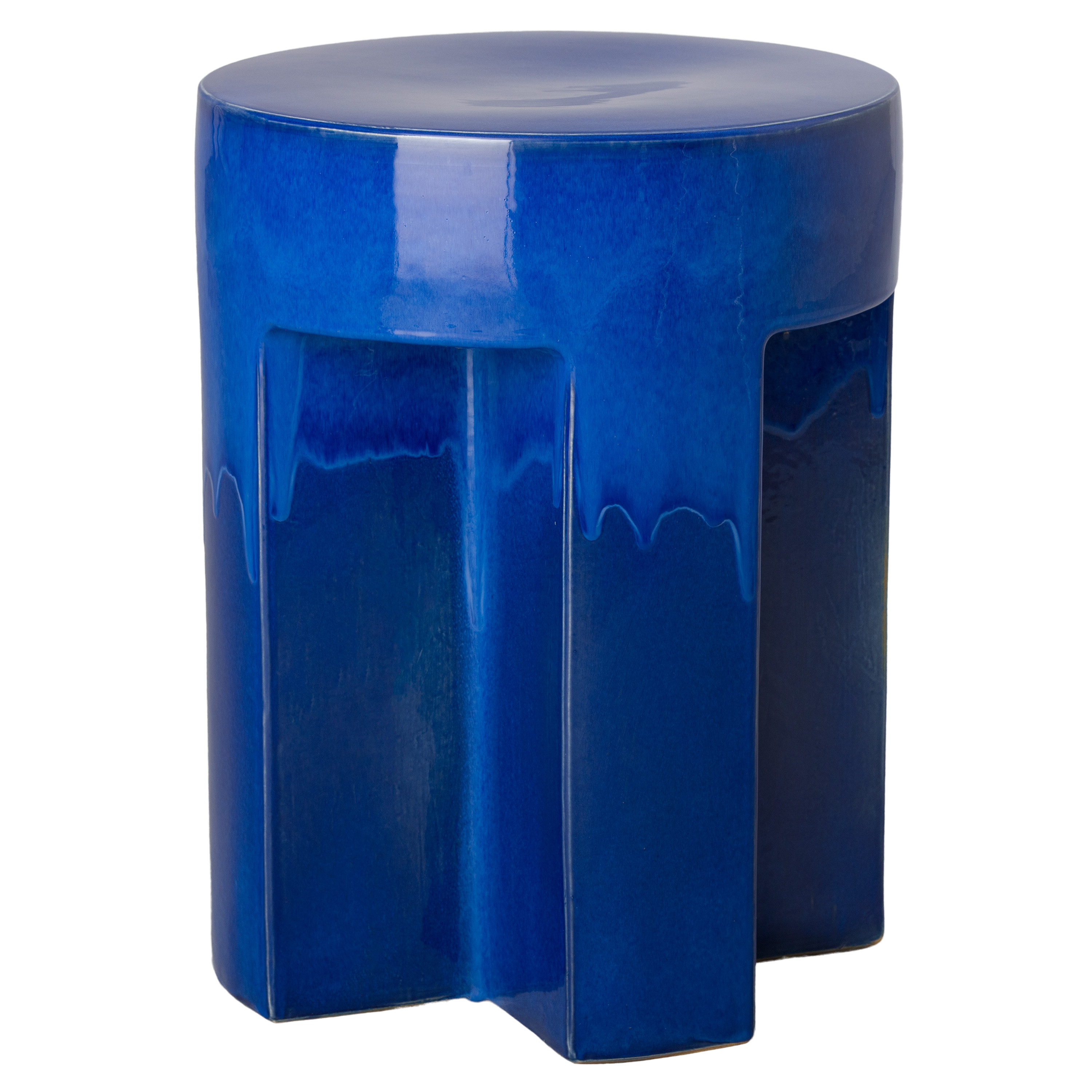 21 in. TX Ceramic Garden Stool