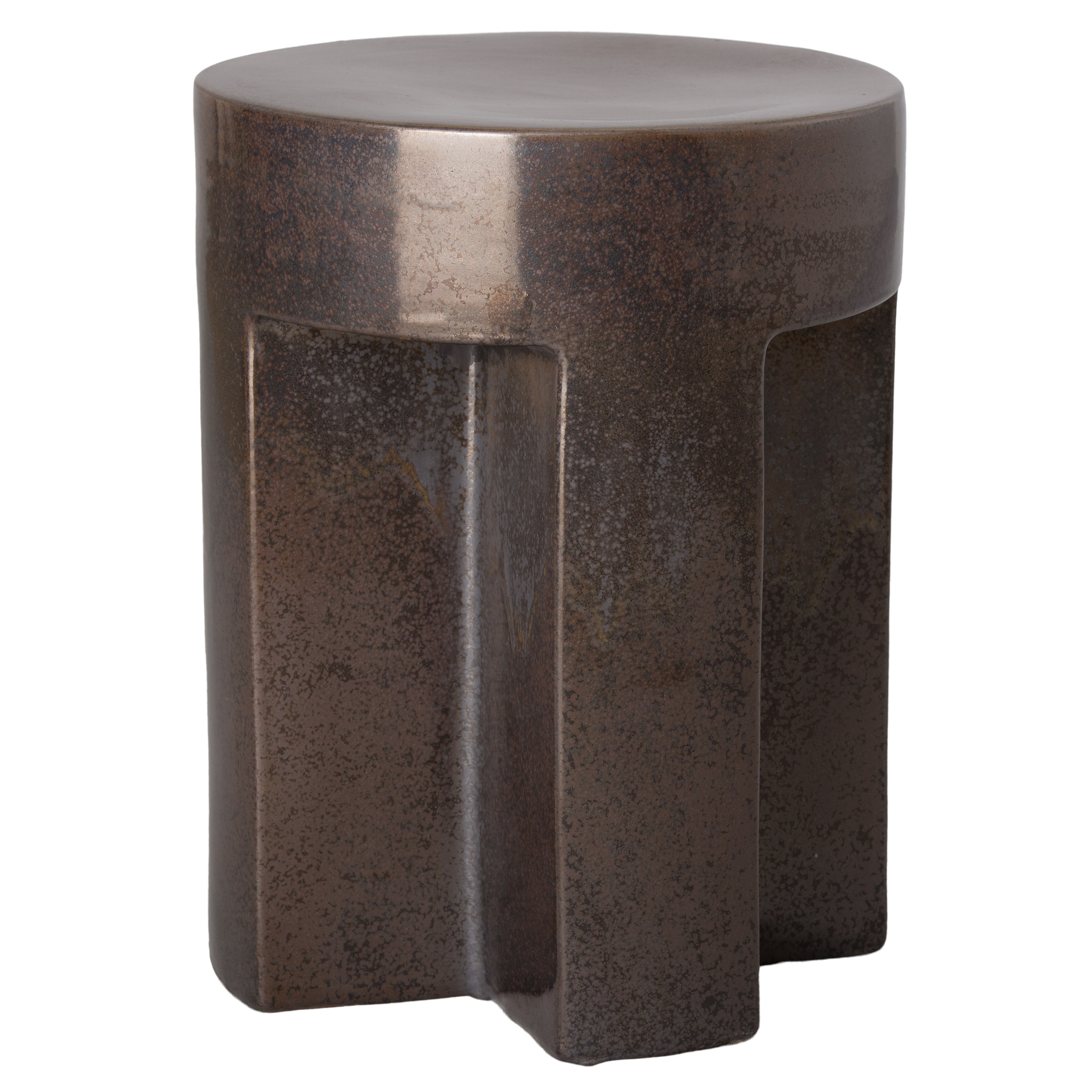 21 in. TX Ceramic Garden Stool
