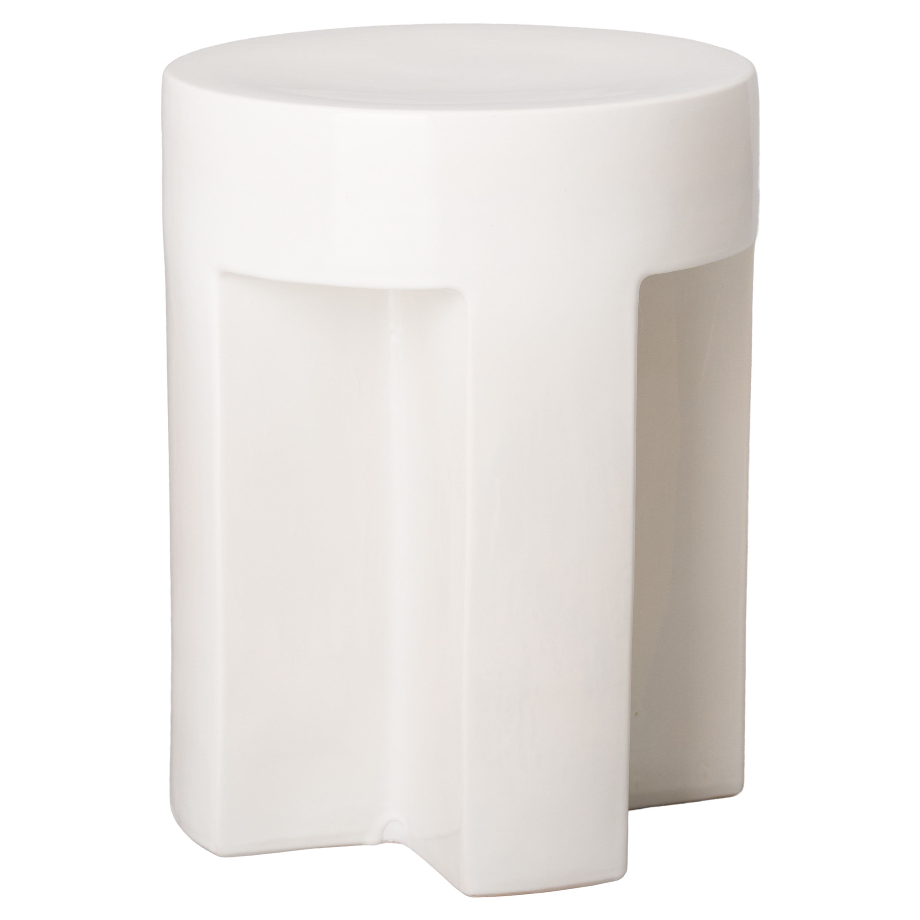 21 in. TX Ceramic Garden Stool