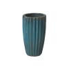 21 in. Tall Round Ridge Pot