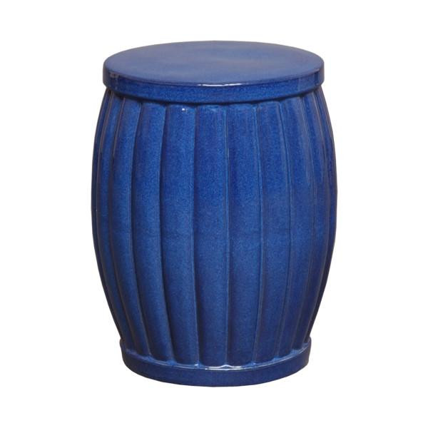 18.5 in. Fluted Garden Stool | Emissary