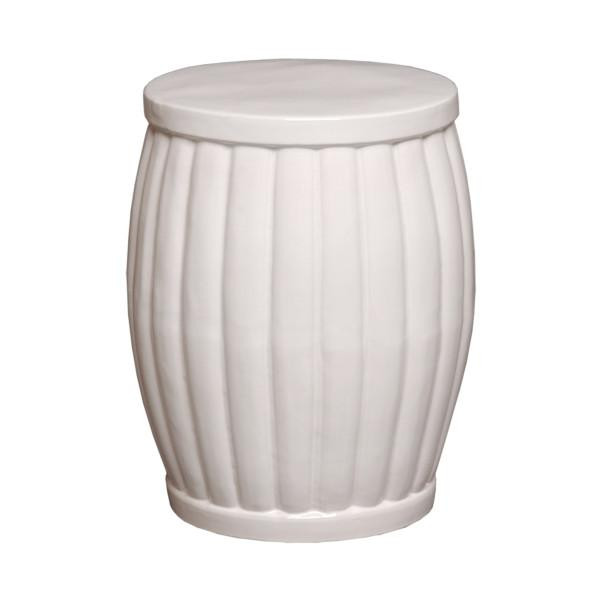 18.5 in. Fluted Garden Stool | Emissary
