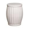 18.5 in. Fluted Garden Stool