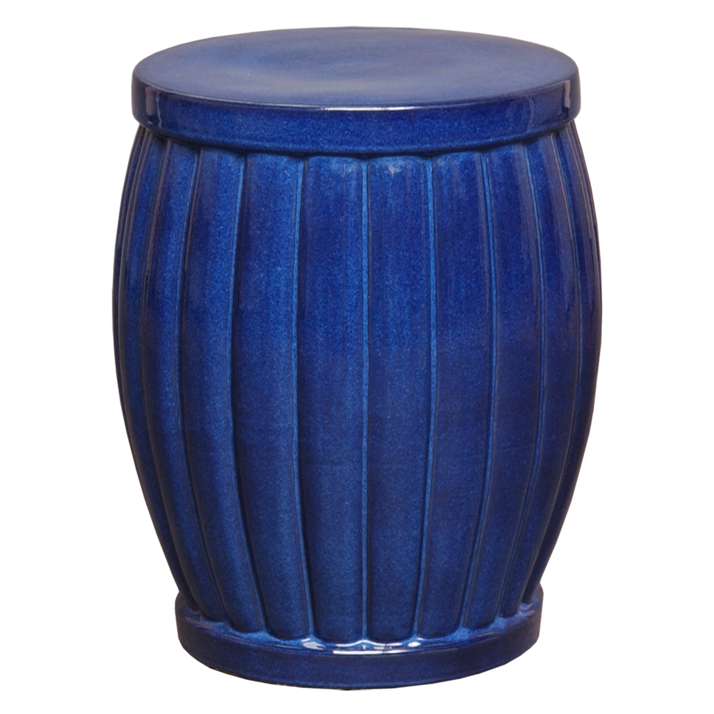 22.5 in. Fluted Garden Stool