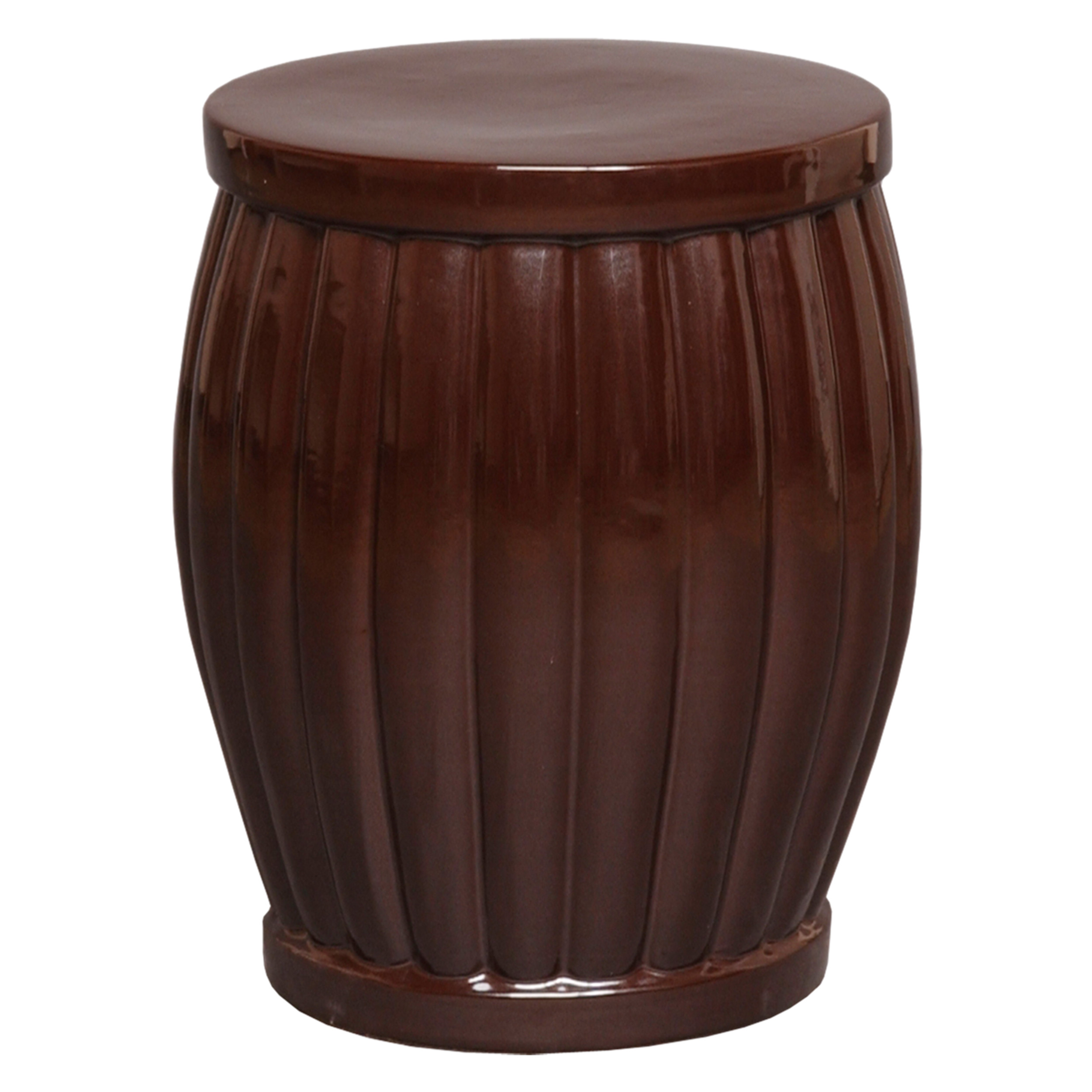 22.5 in. Fluted Garden Stool