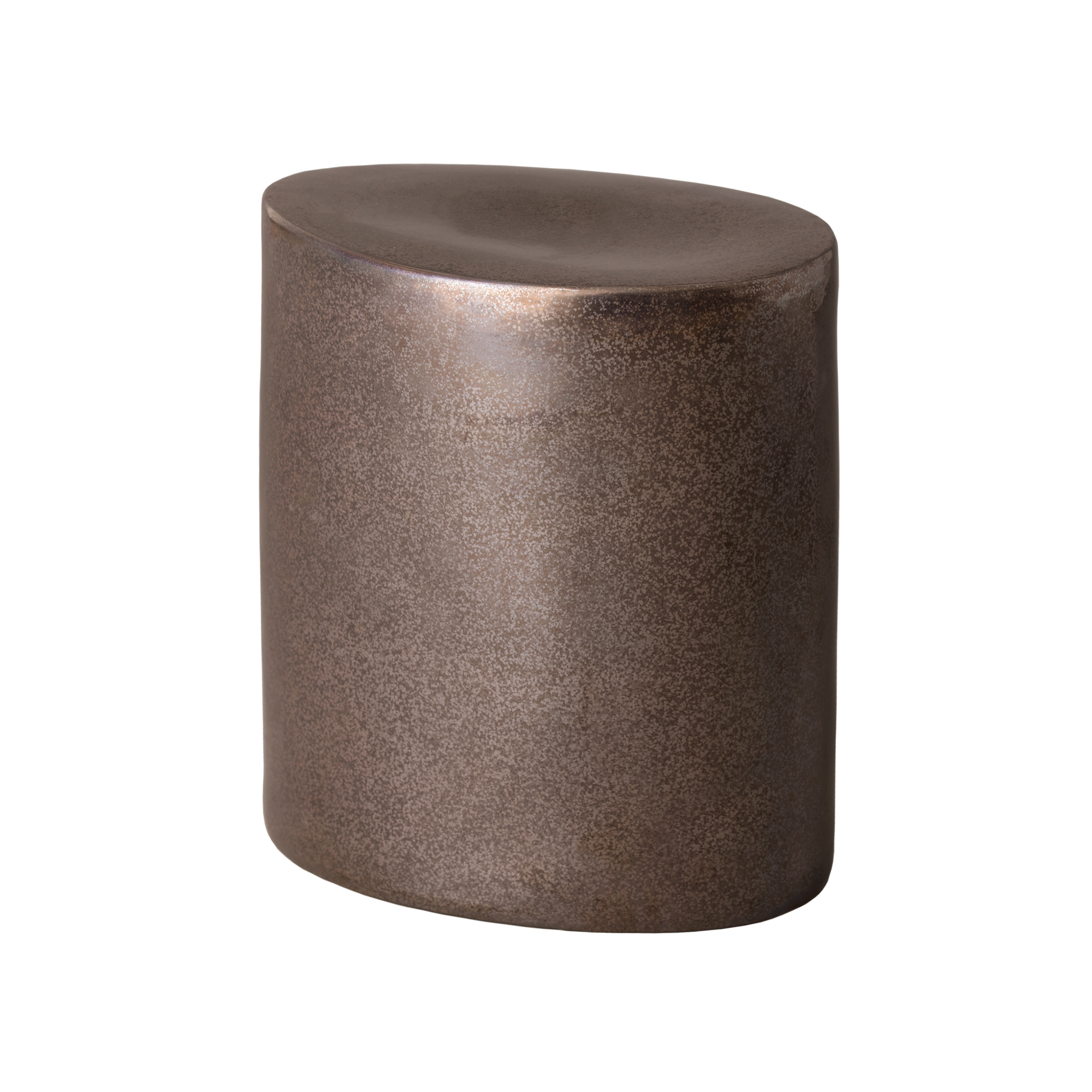 18 in. Oval Garden Stool
