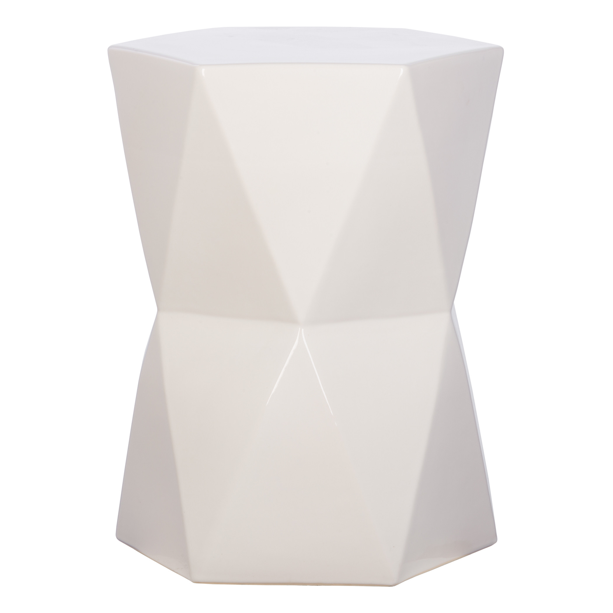 22 in. Matrix Hexagon Stool