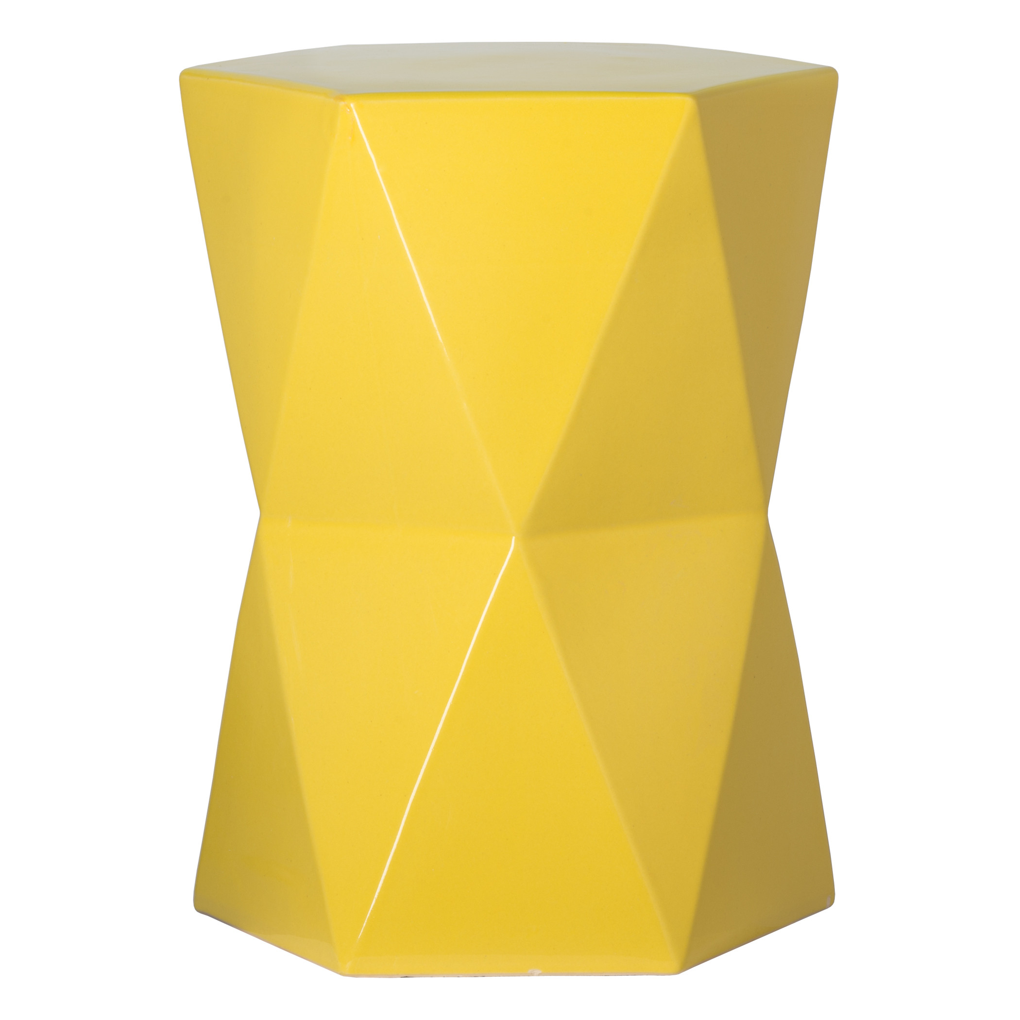 22 in. Matrix Hexagon Stool