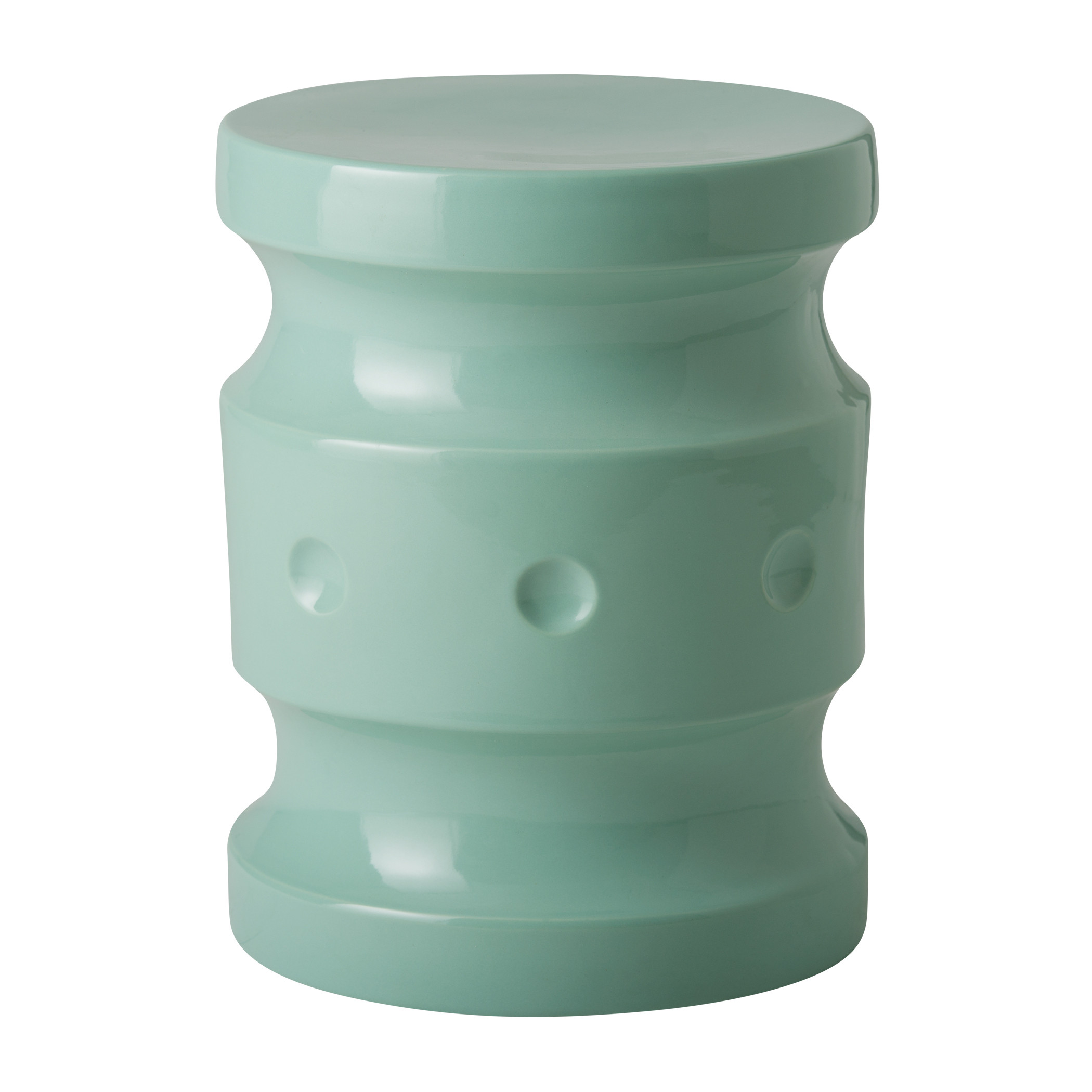 19 in. Spindle Garden Stool