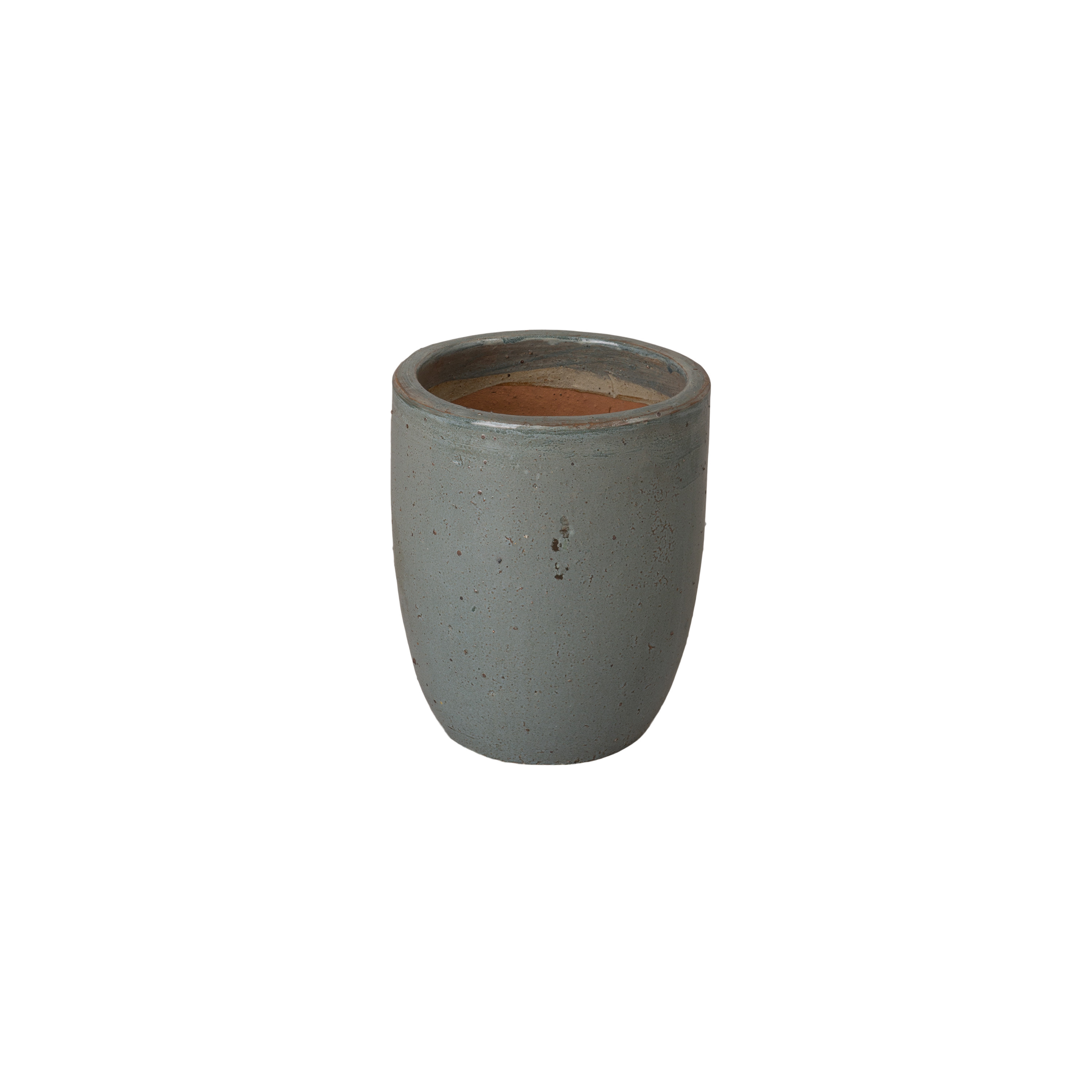 15 in. Round Ceramic Planter
