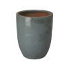 26.5 in. Round Ceramic Planter