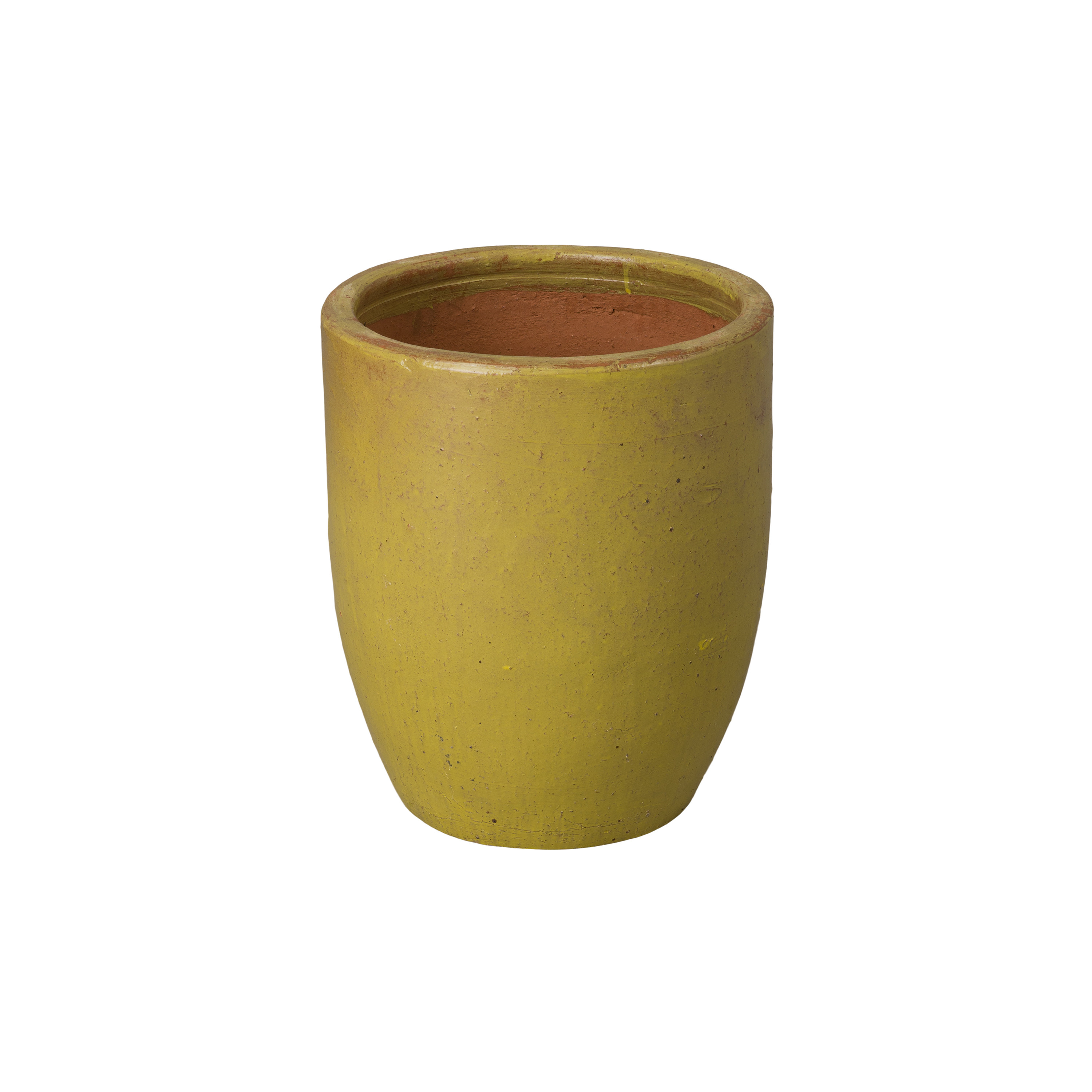 20.5 in. Round Ceramic Planter