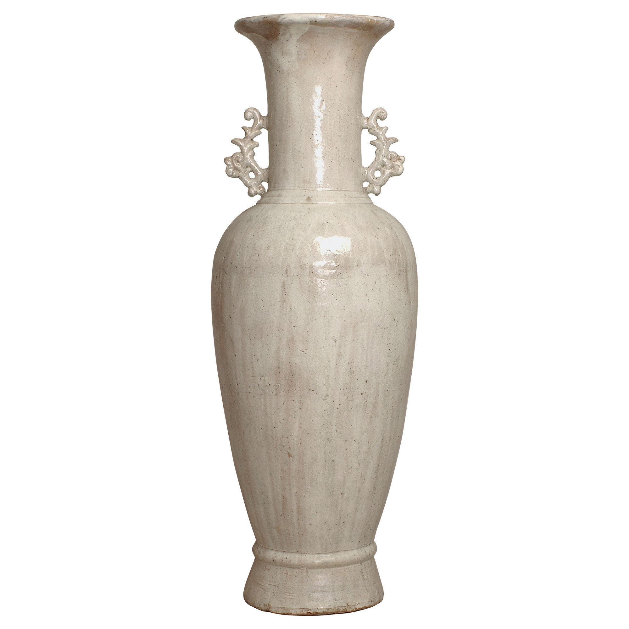 Tall Two Handle Vase