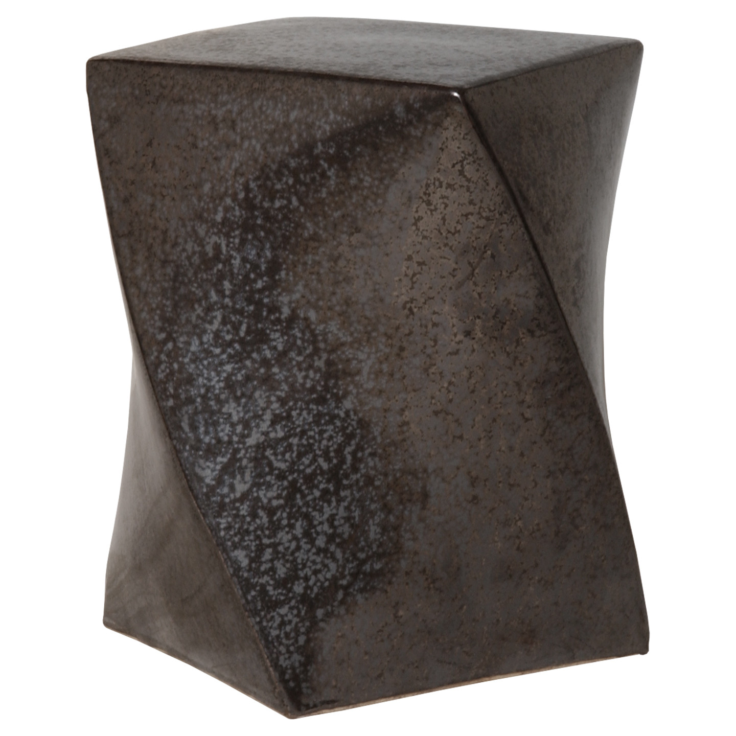 18 in. Twist Garden Stool