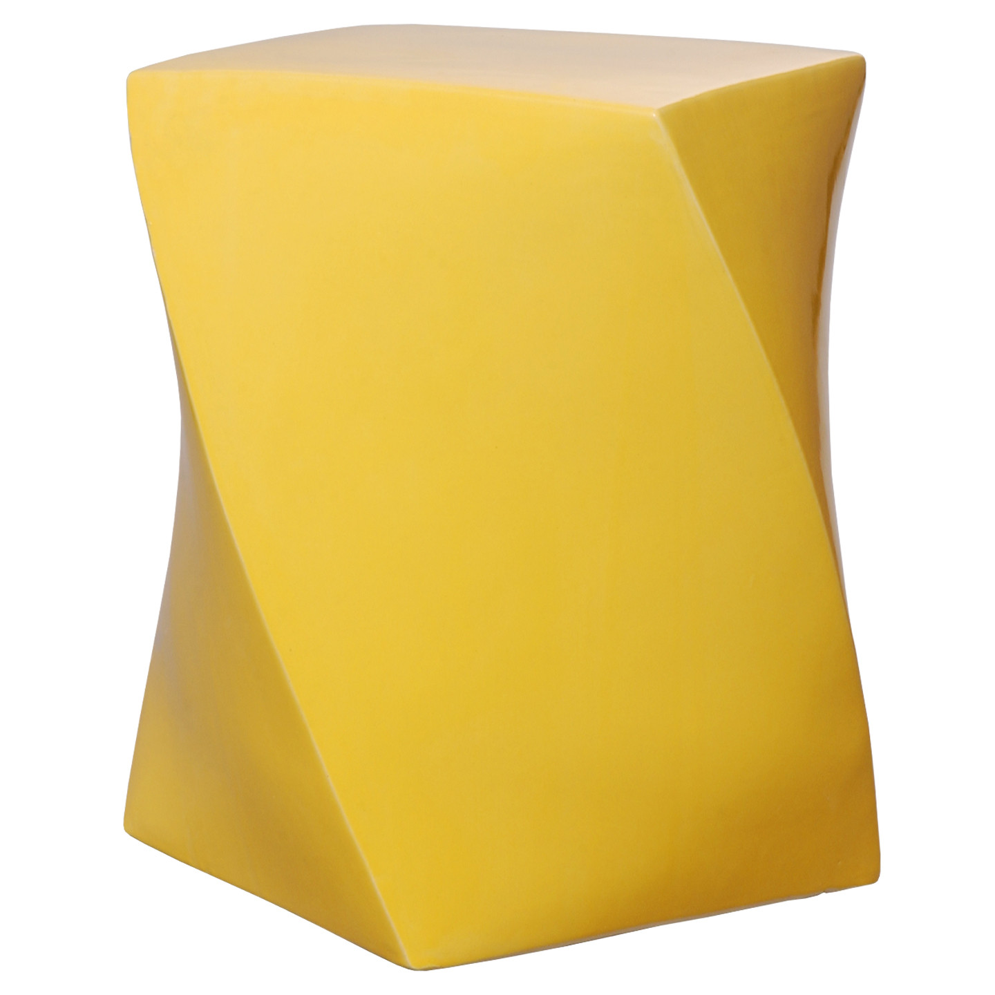 18 in. Twist Garden Stool