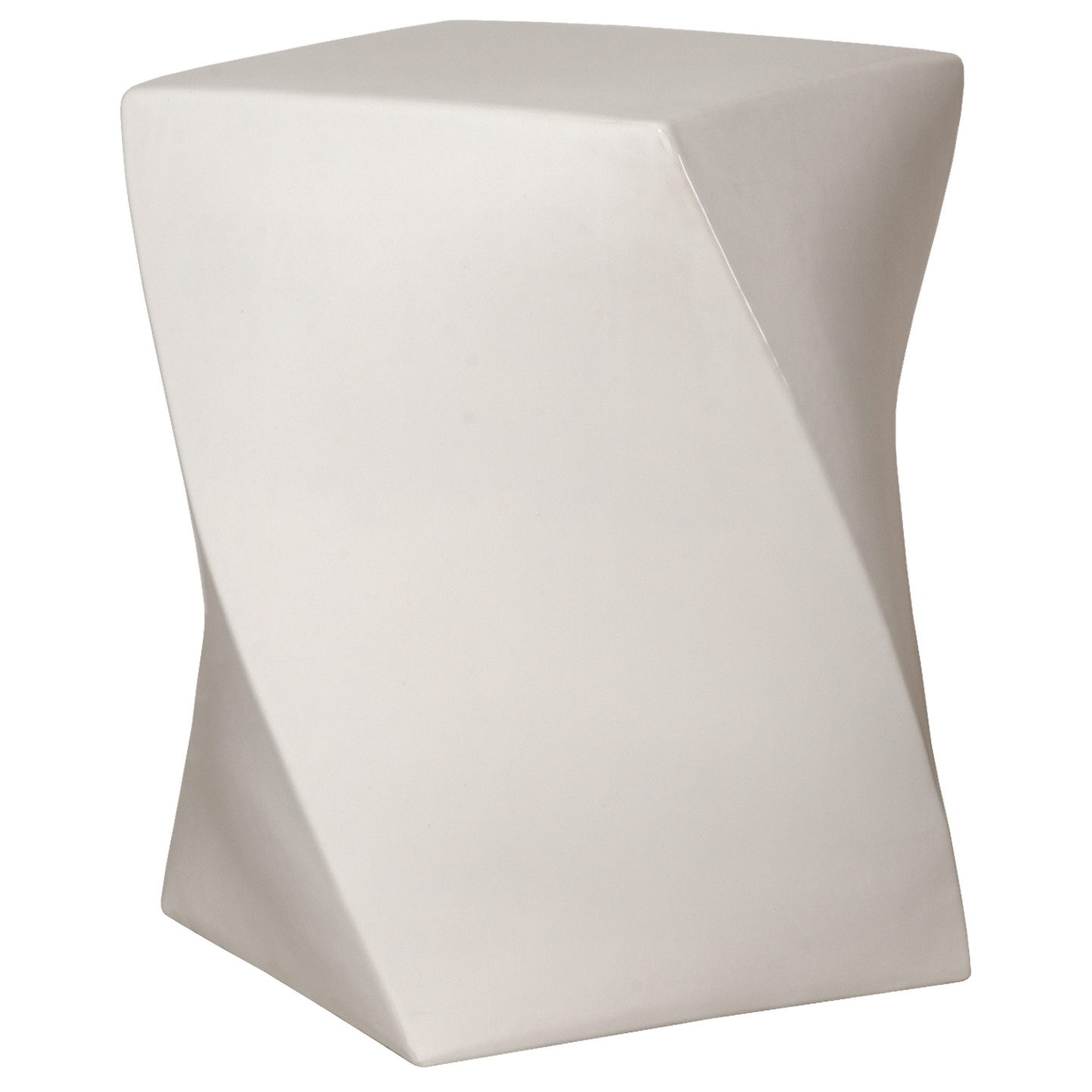 18 in. Twist Garden Stool