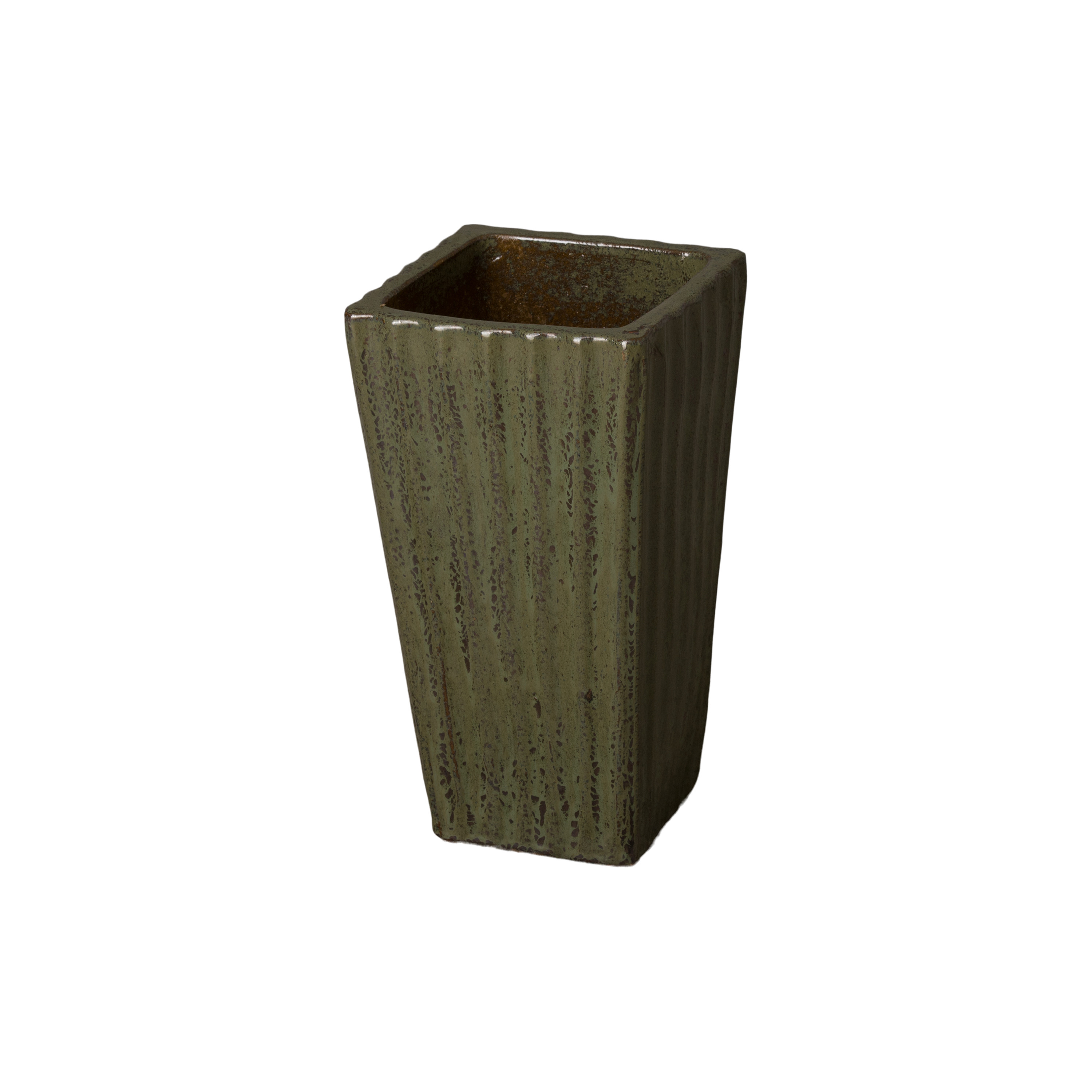 9.5 in. Square Ceramic Planter