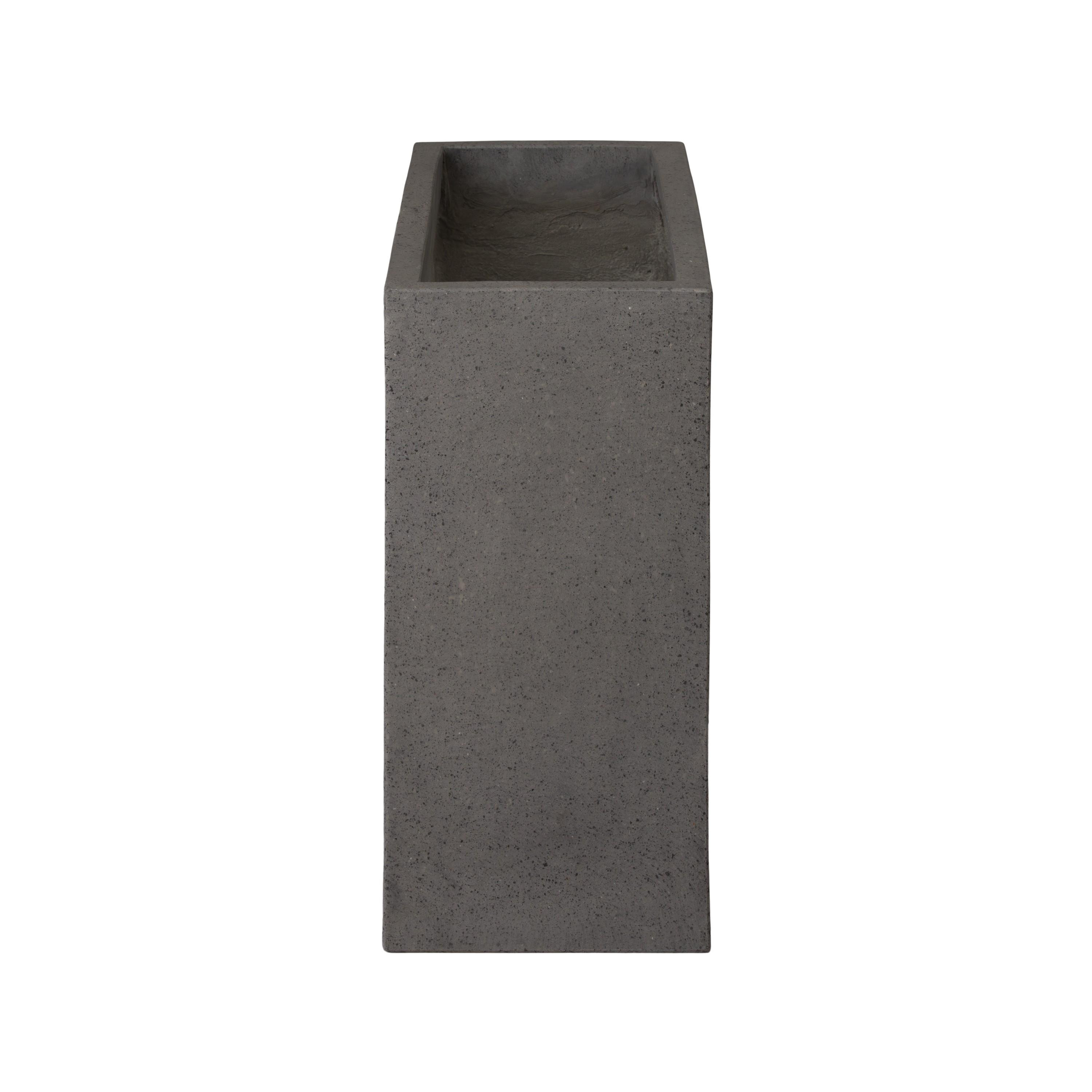 26 in. Septa Window Box Terrazzo Planter