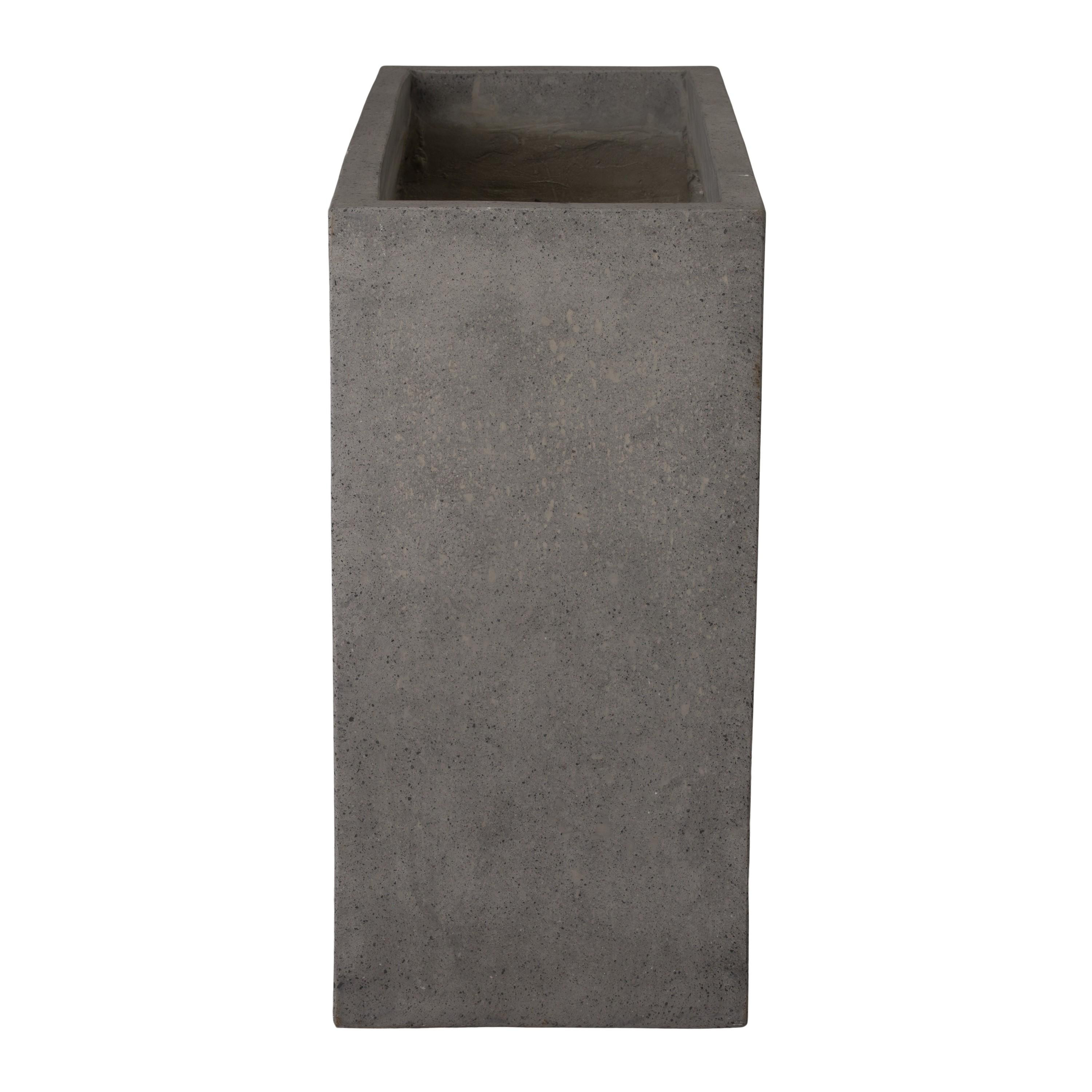 31 in. Septa Window Box Terrazzo Planter