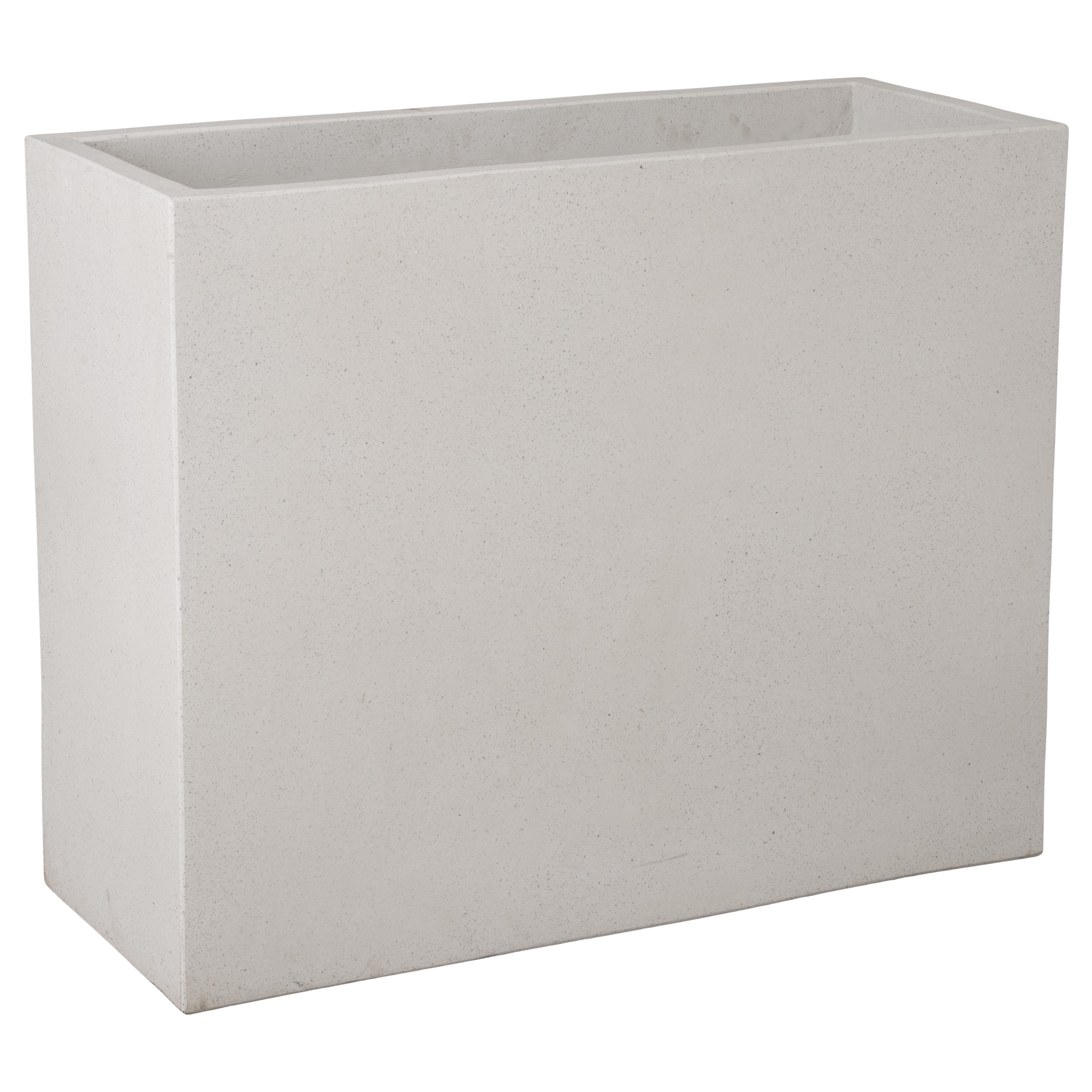 31 in. Septa Window Box Terrazzo Planter