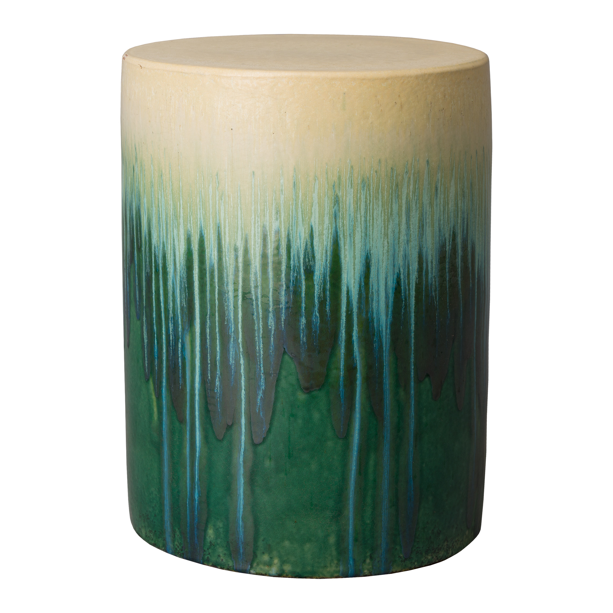 20 in. Cylinder Garden Stool