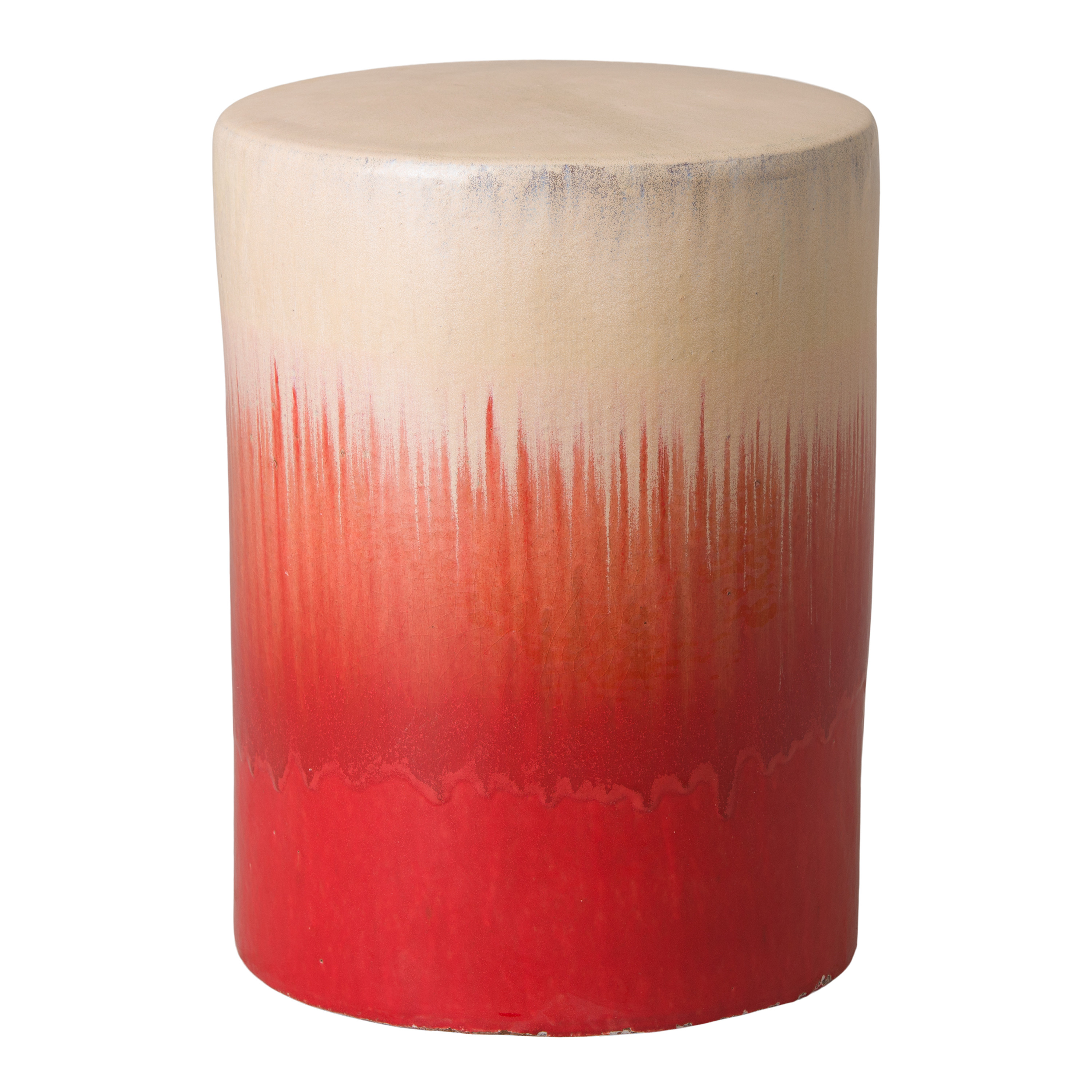 20 in. Cylinder Garden Stool