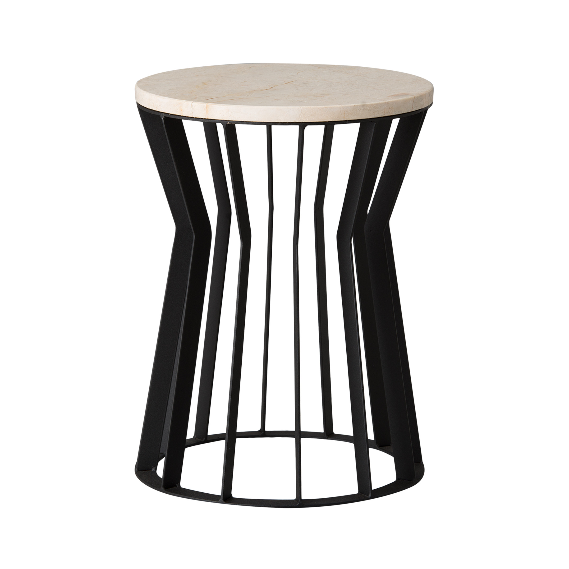 Millie Metal Stool Table Emissary
