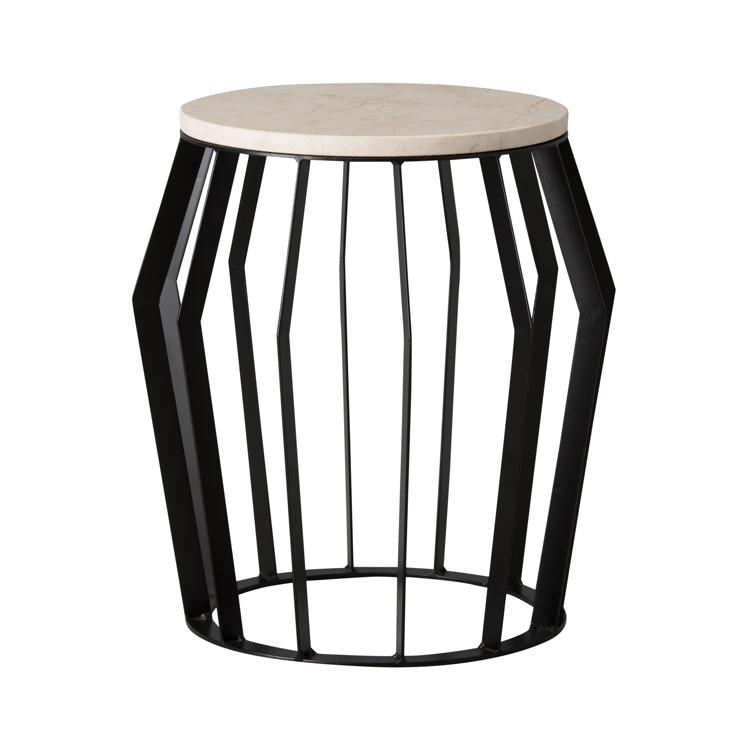 Billie Metal Stool/Table