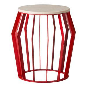 Billie Metal Stool/Table